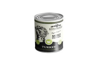RIVERWOOD Blik dog mono turkey 400g