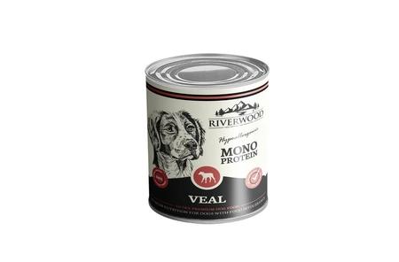 RIVERWOOD Blik dog mono veal 400g
