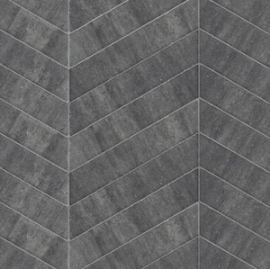 Romano Punto 40x8x8cm Grijs/Zwart - afbeelding 1