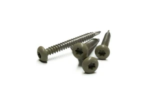 RVS schroef met gekleurde top voor NTW Castellation PRO, set a 50 stuks incl. bit, Antique