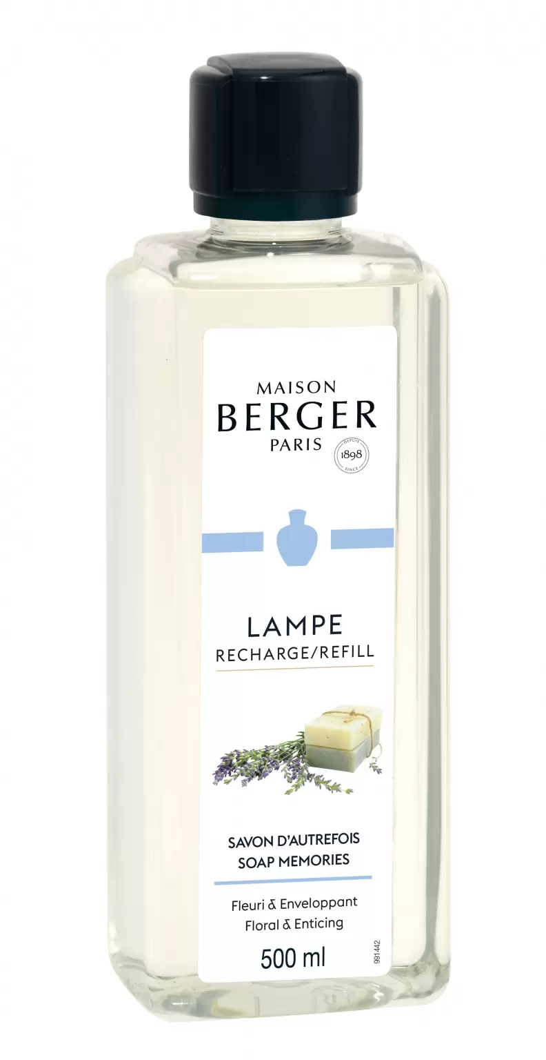 Lampe Berger Savon d'Autrefois / Soap Memories 500ml - GroenRijk de Wilskracht