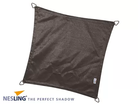 Coolfit Schaduwdoek Vierkant  Antraciet 5,0 x 5,0 x 5,0 x 5,0m - afbeelding 1