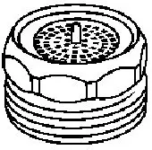 Schroefadapter zachte bruisstr 22mm - afbeelding 2