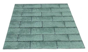 Dakshingles per pak à 3 m2, groen