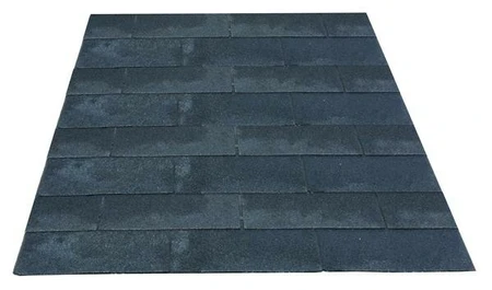 Dakshingles per pak à 3 m2, zwart.