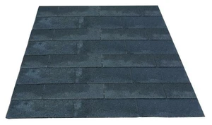 Dakshingles per pak à 3 m2, zwart.