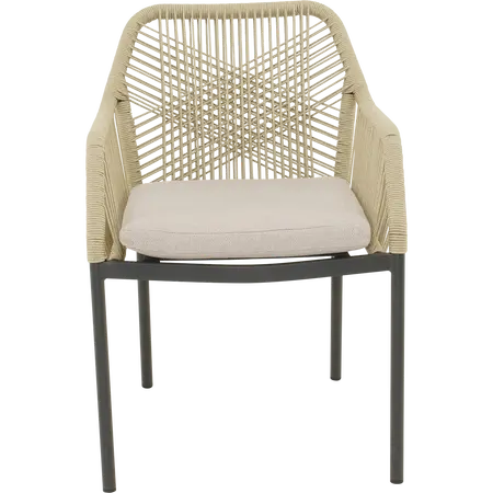 Stapelstoel akita beige - afbeelding 1