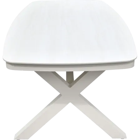 Tafel davos crema deens ovaal 200x100 - afbeelding 2