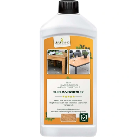 Teak shield transparant 1l