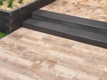 Traptrede De Luxe 120x40x15cm zwart - afbeelding 2