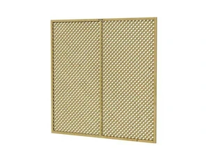 Trellis scherm Jasmijn 180 Excellent, 180 x 180 cm, groen geïmpregneerd