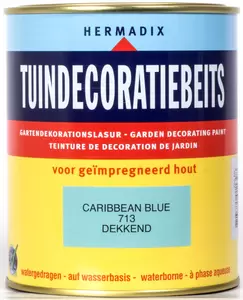 Tuindecoratiebeits 713 750ml caribbean blue