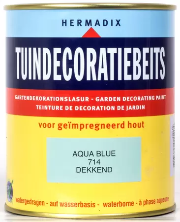 Tuindecoratiebeits 714 750ml blauw