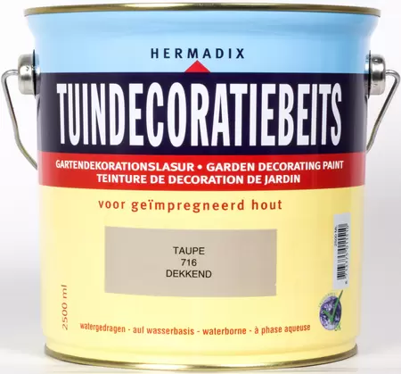 Tuindecoratiebeits 716 2.5l taupe