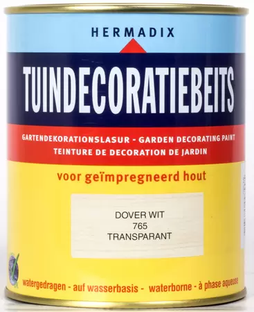 Tuindecoratiebeits 765 750ml dover wit