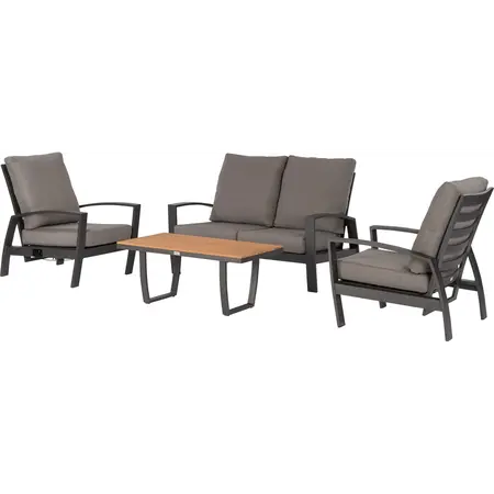 valencia set 2 stoelen ,2 zits bank, 1 tafel