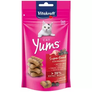 Vitakraft Cat Yums Superfood Vlierbes (40g)