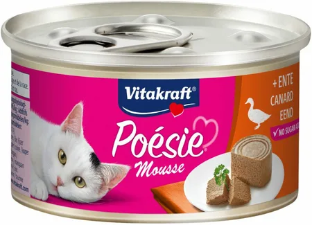 Vitakraft Poesie Mousse met eend (85g)