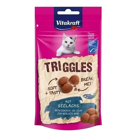 Vitakraft Triggles koolvis MSC (40g)