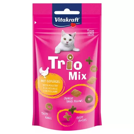 Vitakraft Trio Mix met gevogelte (60g)