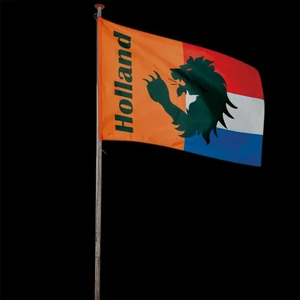 Vlag holland met leeuw 150x90cm - afbeelding 2