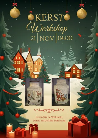 Volwassen kerstworkshop - afbeelding 1