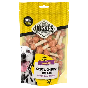 Voskes halters kip&rijst 400gr