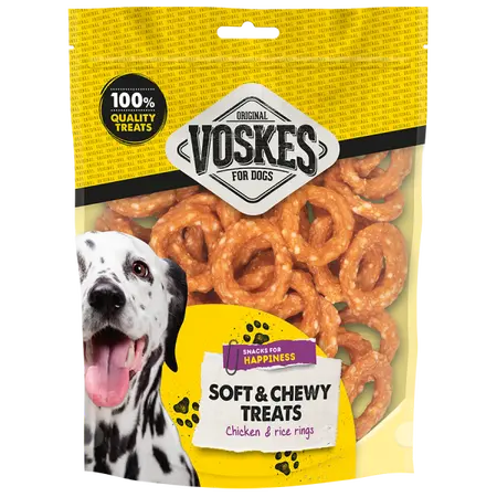 Voskes ringen kip & rijst 400gr