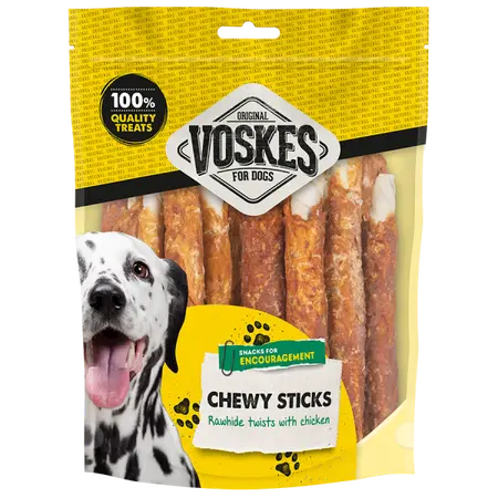 Voskes stick kip 17cm 12st