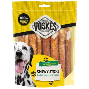 Voskes stick kip 17cm 12st