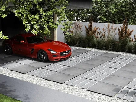 Wecko tegel 100x100x12cm antraciet - afbeelding 2