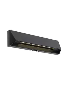 In-lite Wedge Slim Dark wandlamp - afbeelding 1