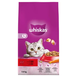 Whiskas Adult Kattenbrokken Rund - Zak 3,8 Kg