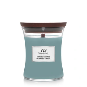 WoodWick candle Evergreen Cashmere Medium Candle *per 01/10/2023