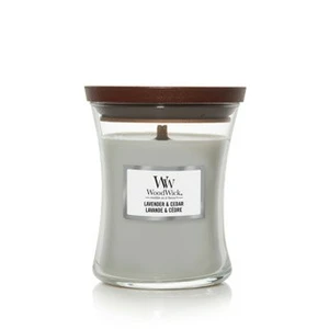 WoodWick candle Lavender & Cedar Medium Candle