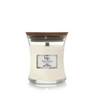WoodWick candle Linen Mini Candle