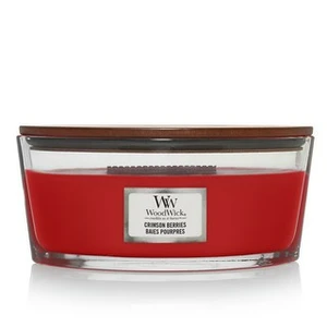 Woodwick Crimson Berries Ellipse Candle