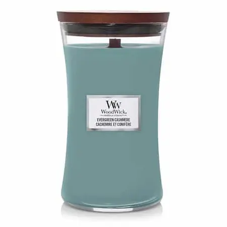 WoodWick Evergreen Cashmere Large Candle