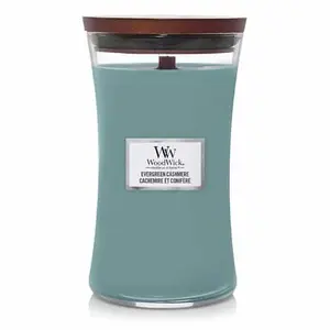 WoodWick Evergreen Cashmere Large Candle