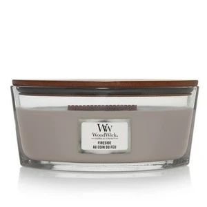 WoodWick candle Fireside Ellipse Candle