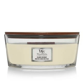 WoodWick candle Island Coconut Ellipse Candle