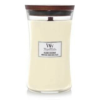 WoodWick candle Island Coconut Large Candle