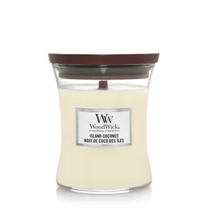 WoodWick candle Island Coconut Medium Candle