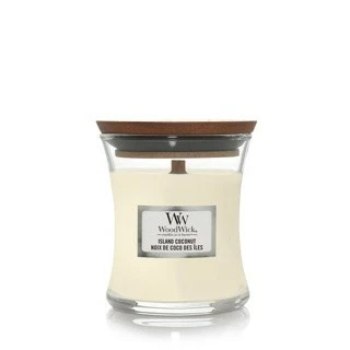 WoodWick candle Island Coconut Mini Candle