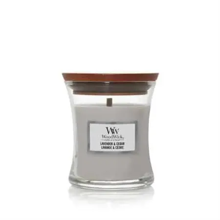 WoodWick Lavender & Cedar Mini Candle