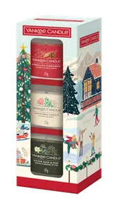 Yankee Candle Apres Ski Collection 3 Filled Votive Christmas Classics Set