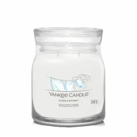 Yankee Candle Clean Cotton Signature Medium Jar