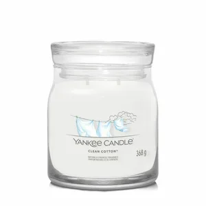 Yankee Candle Clean Cotton Signature Medium Jar