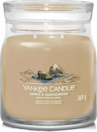 Yankee candle Amber & Sandalwood Signature Medium Jar