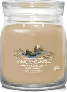 Yankee candle Amber & Sandalwood Signature Medium Jar